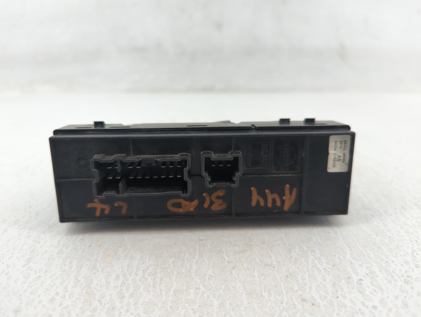 2014-2020 Nissan Rogue Master Power Window Switch Replacement Driver Side Left P/N:25401 4BA5A Fits OEM Used Auto Parts - Oe