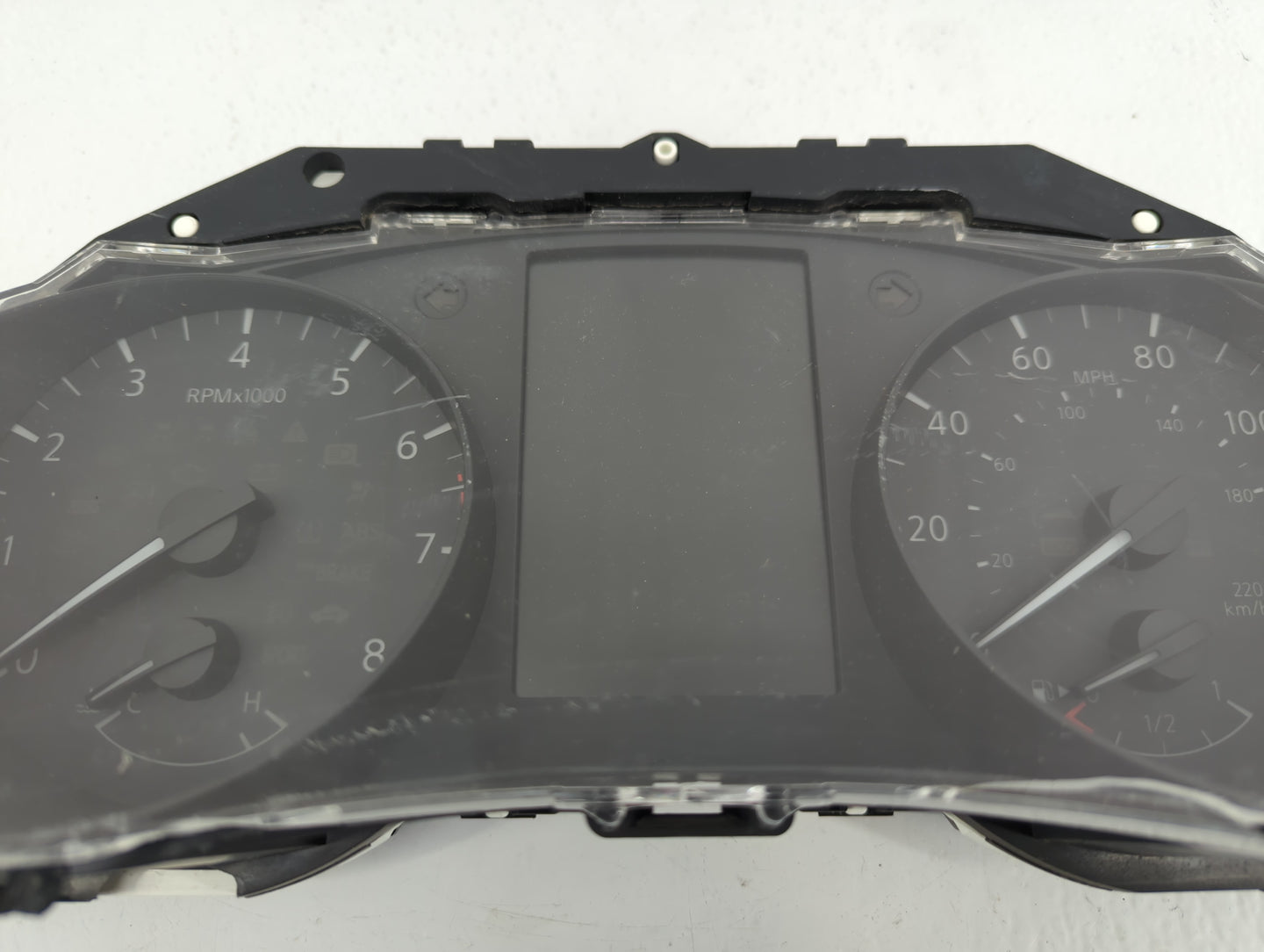 2017 Nissan Rogue Instrument Cluster Speedometer Gauges P/N:5HK0A/PS24 Fits OEM Used Auto Parts - Oemusedautoparts1.com