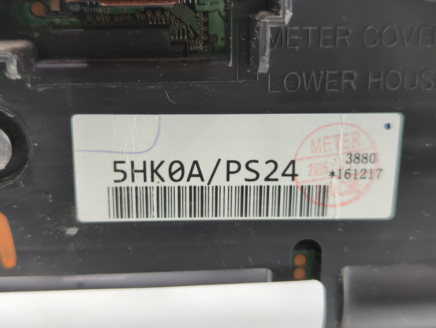 2017 Nissan Rogue Instrument Cluster Speedometer Gauges P/N:5HK0A/PS24 Fits OEM Used Auto Parts - Oemusedautoparts1.com