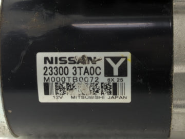 2015-2020 Nissan Rogue Car Starter Motor Solenoid OEM P/N:23300 3TA0C Fits Fits 2015 2016 2017 2018 2019 2020 OEM Used Auto Parts