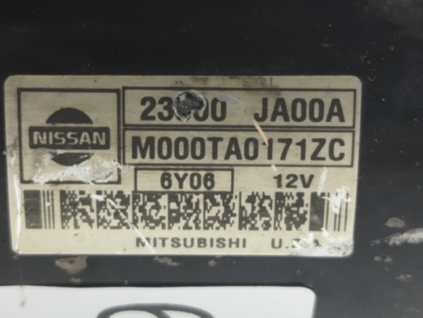 2015-2020 Nissan Rogue Car Starter Motor Solenoid OEM P/N:M000TA0171ZC 23300 JA00A Fits Fits 2015 2016 2017 2018 2019 2020 O
