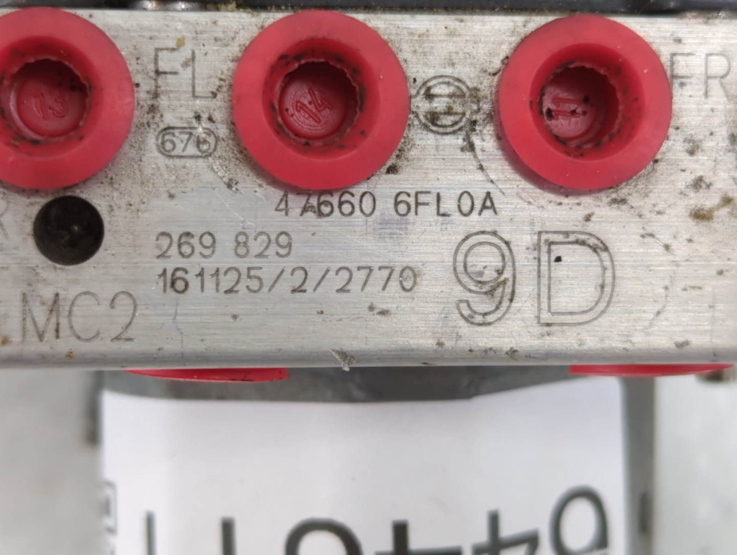 2017 Nissan Rogue ABS Pump Control Module Replacement P/N:47660 6FL0A Fits OEM Used Auto Parts - Oemusedautoparts1.com