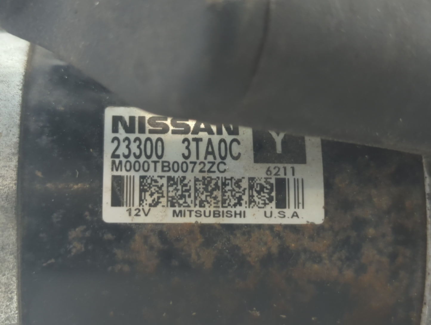 2015-2020 Nissan Rogue Car Starter Motor Solenoid OEM P/N:M000TB0072 23300 3TA0C Fits Fits 2015 2016 2017 2018 2019 2020 OEM