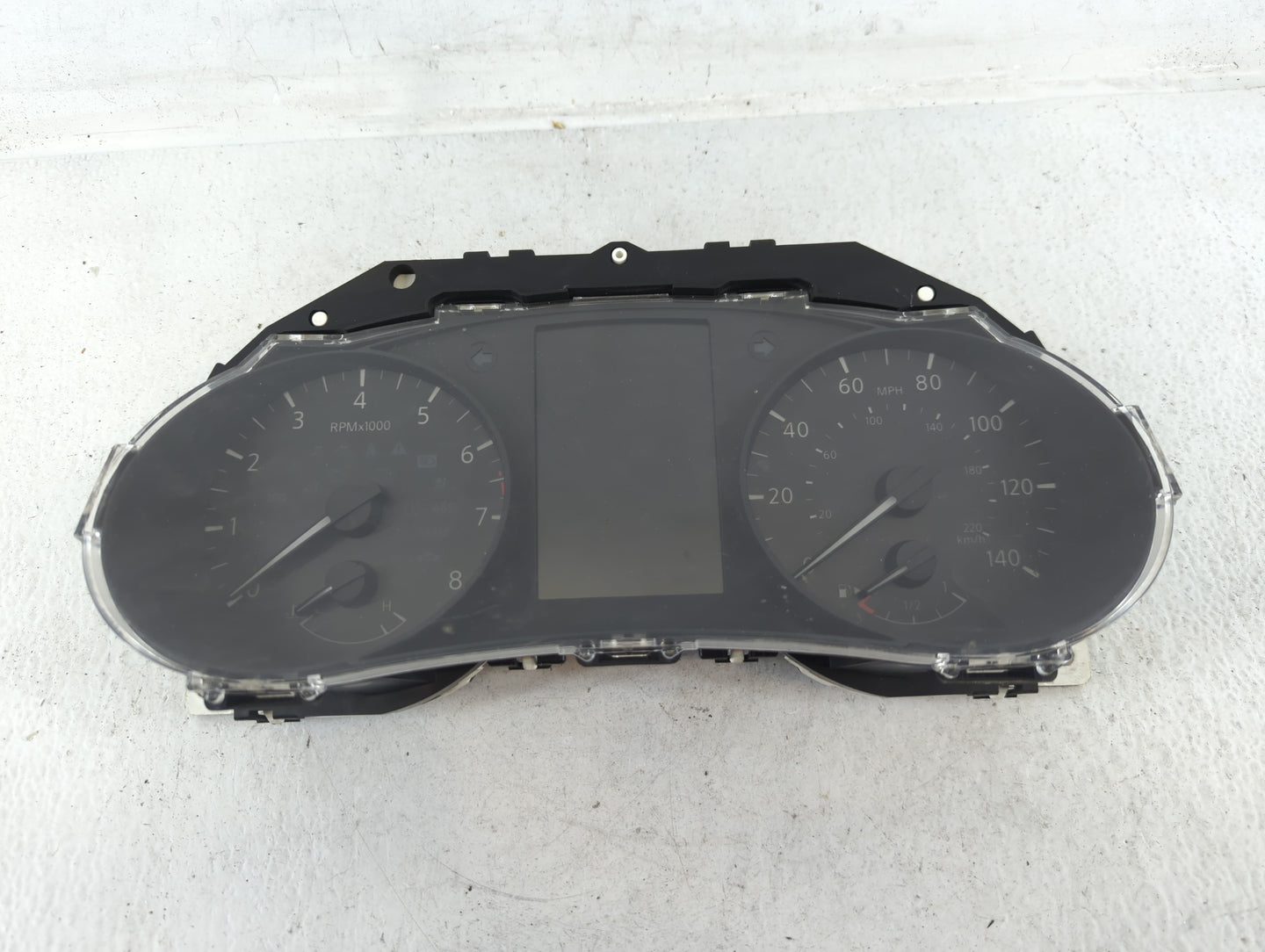 2017 Nissan Rogue Instrument Cluster Speedometer Gauges P/N:7FR0A/YNEC Miles: Fits OEM Used Auto Parts - Oemusedautoparts1.c