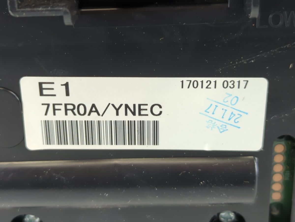 2017 Nissan Rogue Instrument Cluster Speedometer Gauges P/N:7FR0A/YNEC Miles: Fits OEM Used Auto Parts - Oemusedautoparts1.c