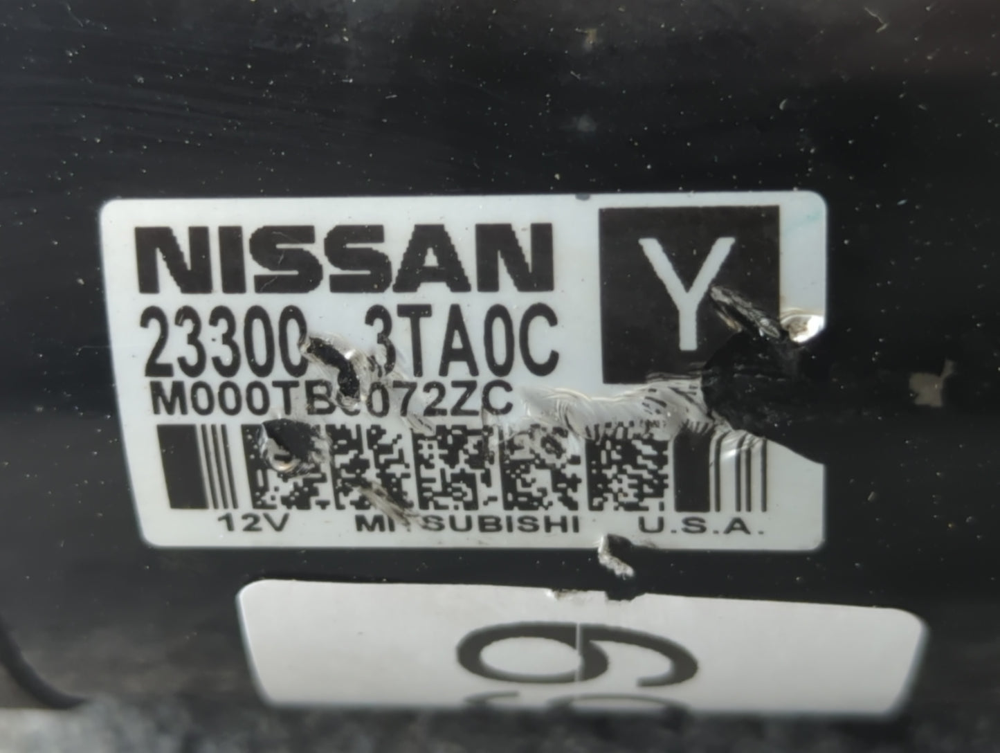 2015-2020 Nissan Rogue Car Starter Motor Solenoid OEM P/N:M000TB0072ZC 23300 3TA0C Fits Fits 2015 2016 2017 2018 2019 2020 O