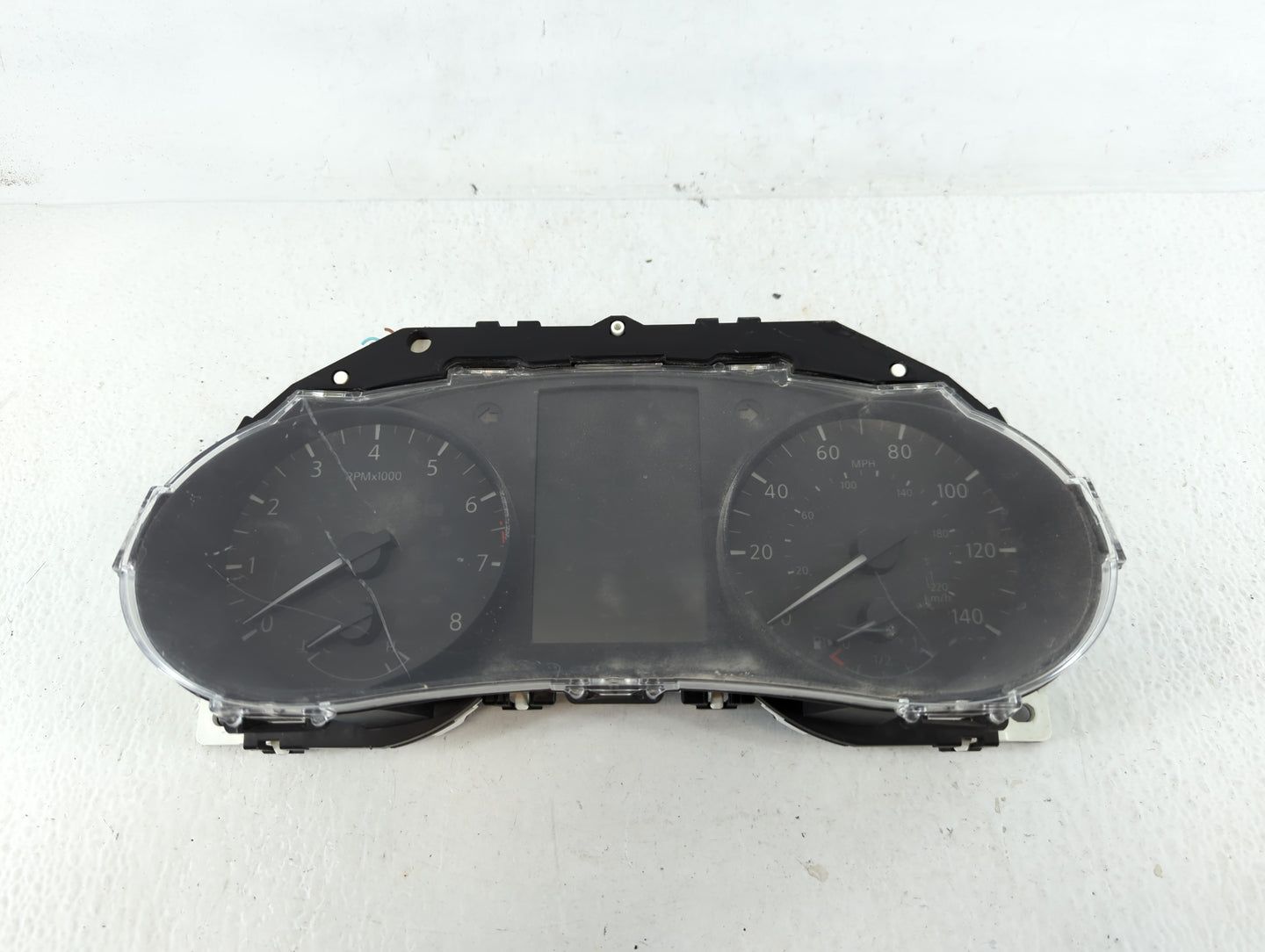 2017 Nissan Rogue Instrument Cluster Speedometer Gauges P/N:5HS0A/3000 Fits OEM Used Auto Parts - Oemusedautoparts1.com