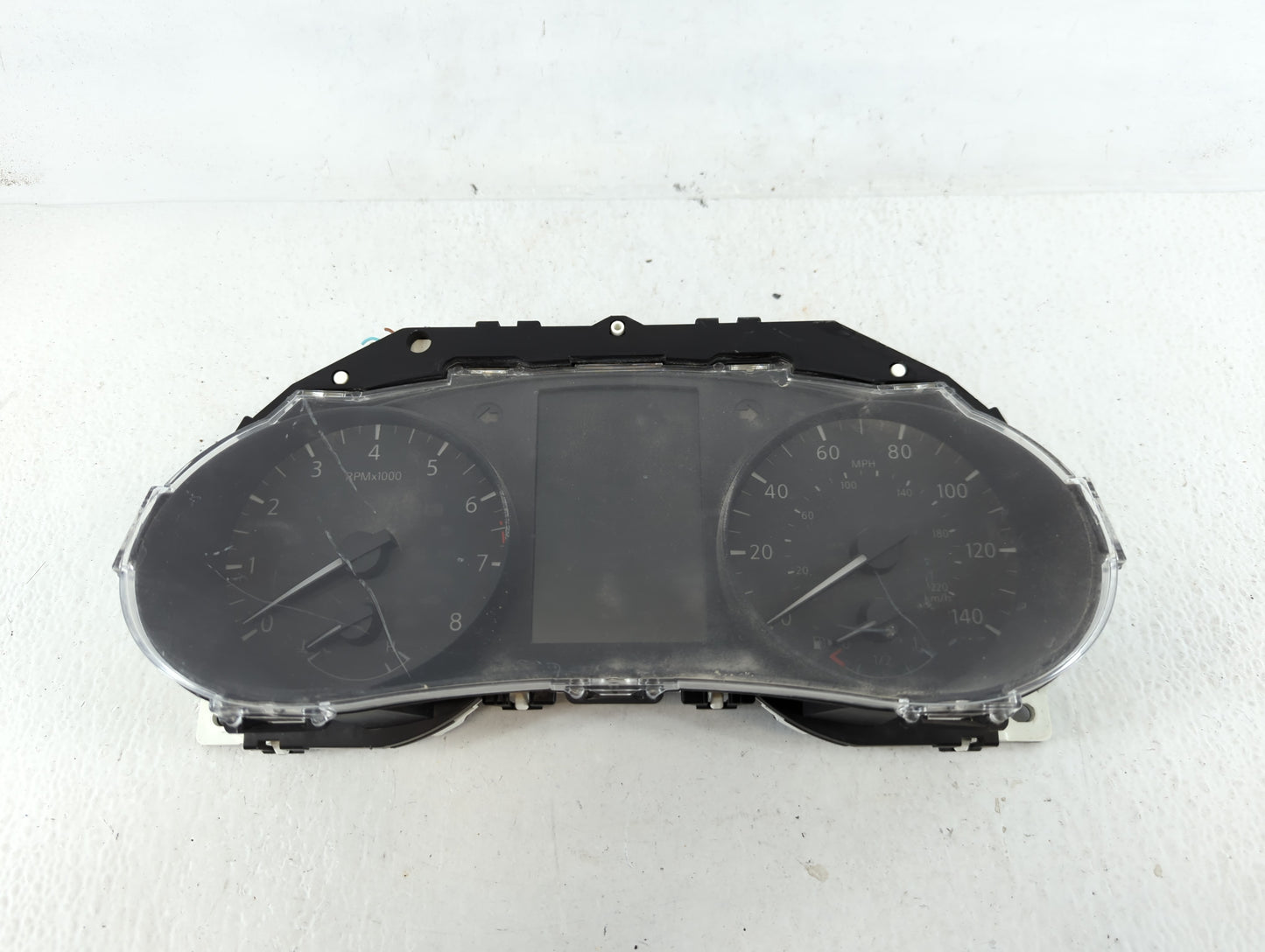 2017 Nissan Rogue Instrument Cluster Speedometer Gauges P/N:5HS0A/3000 Fits OEM Used Auto Parts - Oemusedautoparts1.com