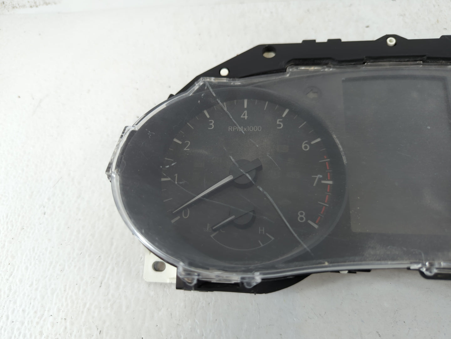 2017 Nissan Rogue Instrument Cluster Speedometer Gauges P/N:5HS0A/3000 Fits OEM Used Auto Parts - Oemusedautoparts1.com