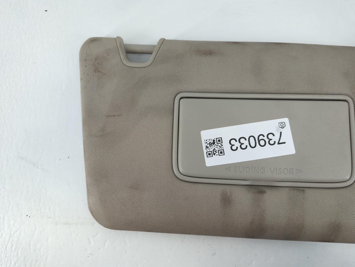 2014-2017 Nissan Rogue Sun Visor Shade Replacement Passenger Right Mirror Fits Fits 2014 2015 2016 2017 OEM Used Auto Parts 