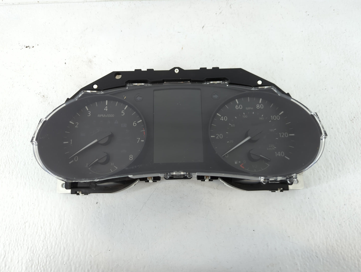 2017 Nissan Rogue Instrument Cluster Speedometer Gauges P/N:7FR0A/T6F7 Fits OEM Used Auto Parts - Oemusedautoparts1.com