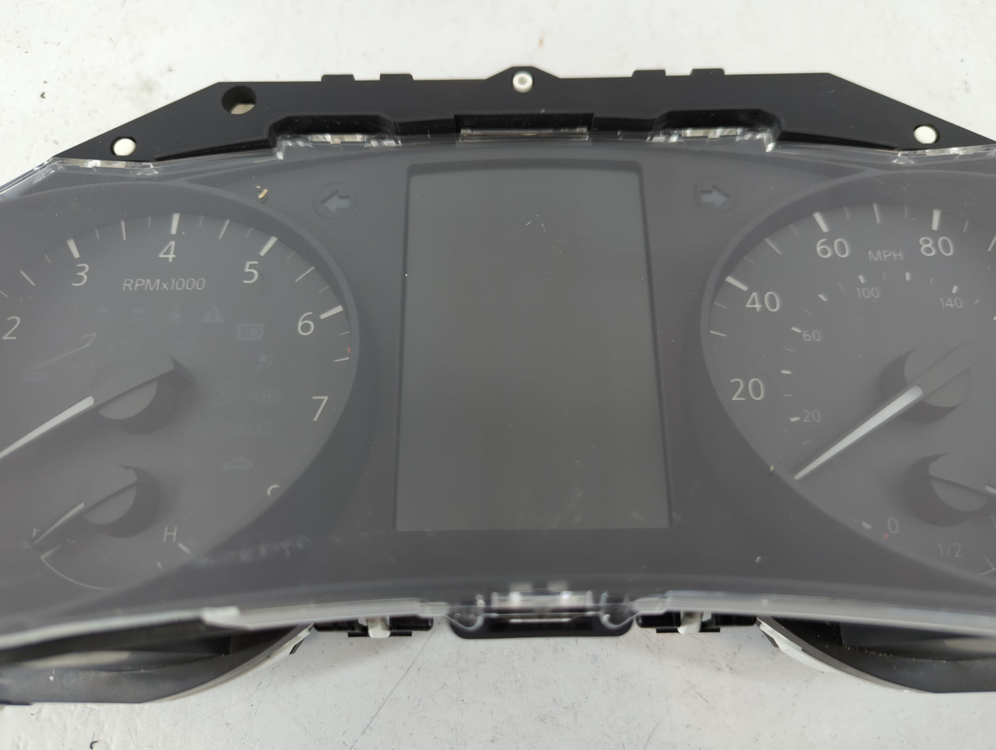 2017 Nissan Rogue Instrument Cluster Speedometer Gauges P/N:7FR0A/T6F7 Fits OEM Used Auto Parts - Oemusedautoparts1.com