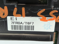 2017 Nissan Rogue Instrument Cluster Speedometer Gauges P/N:7FR0A/T6F7 Fits OEM Used Auto Parts - Oemusedautoparts1.com