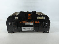 2017 Nissan Rogue Instrument Cluster Speedometer Gauges P/N:7FR0A/T6F7 Fits OEM Used Auto Parts - Oemusedautoparts1.com