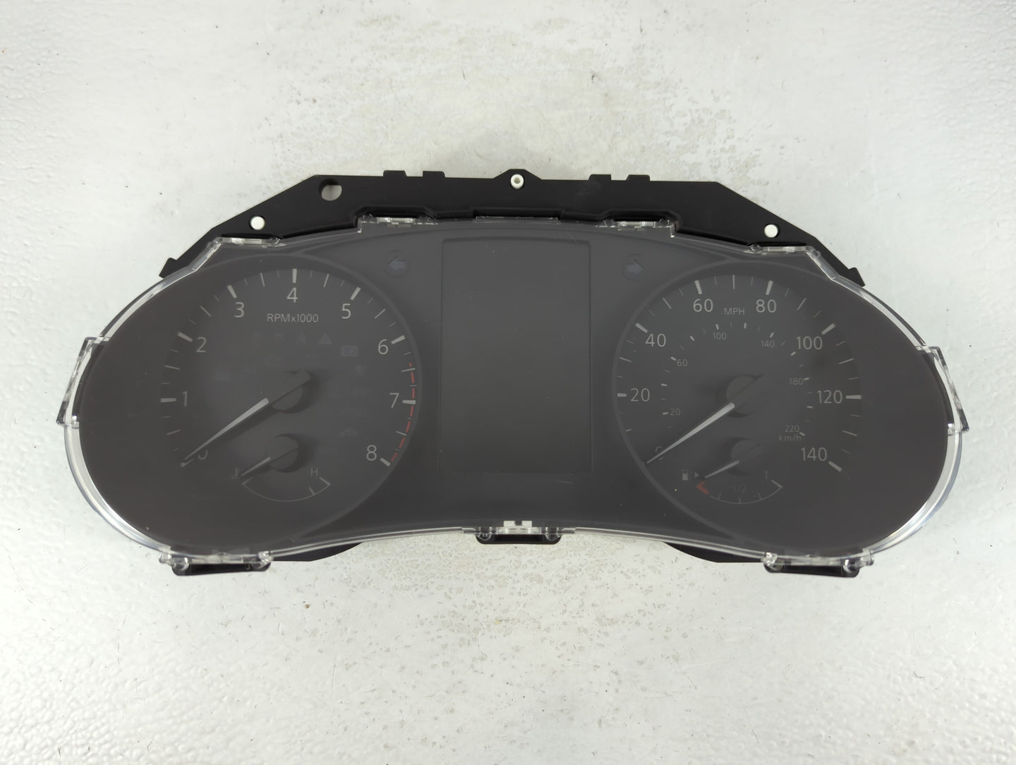 2017 Nissan Rogue Instrument Cluster Speedometer Gauges P/N:7FR0A/XUP5 Fits OEM Used Auto Parts - Oemusedautoparts1.com