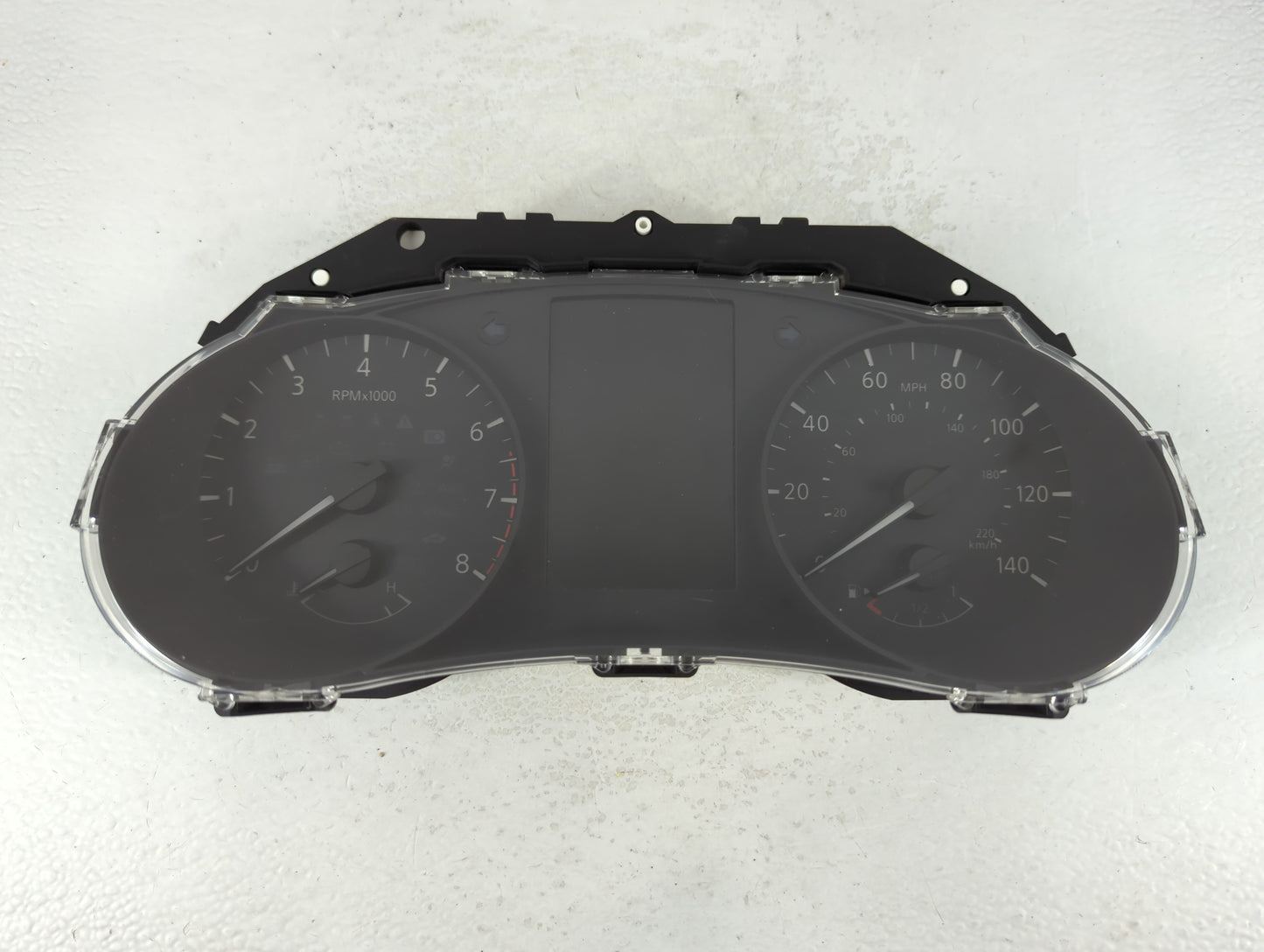 2017 Nissan Rogue Instrument Cluster Speedometer Gauges P/N:7FR0A/XUP5 Fits OEM Used Auto Parts - Oemusedautoparts1.com