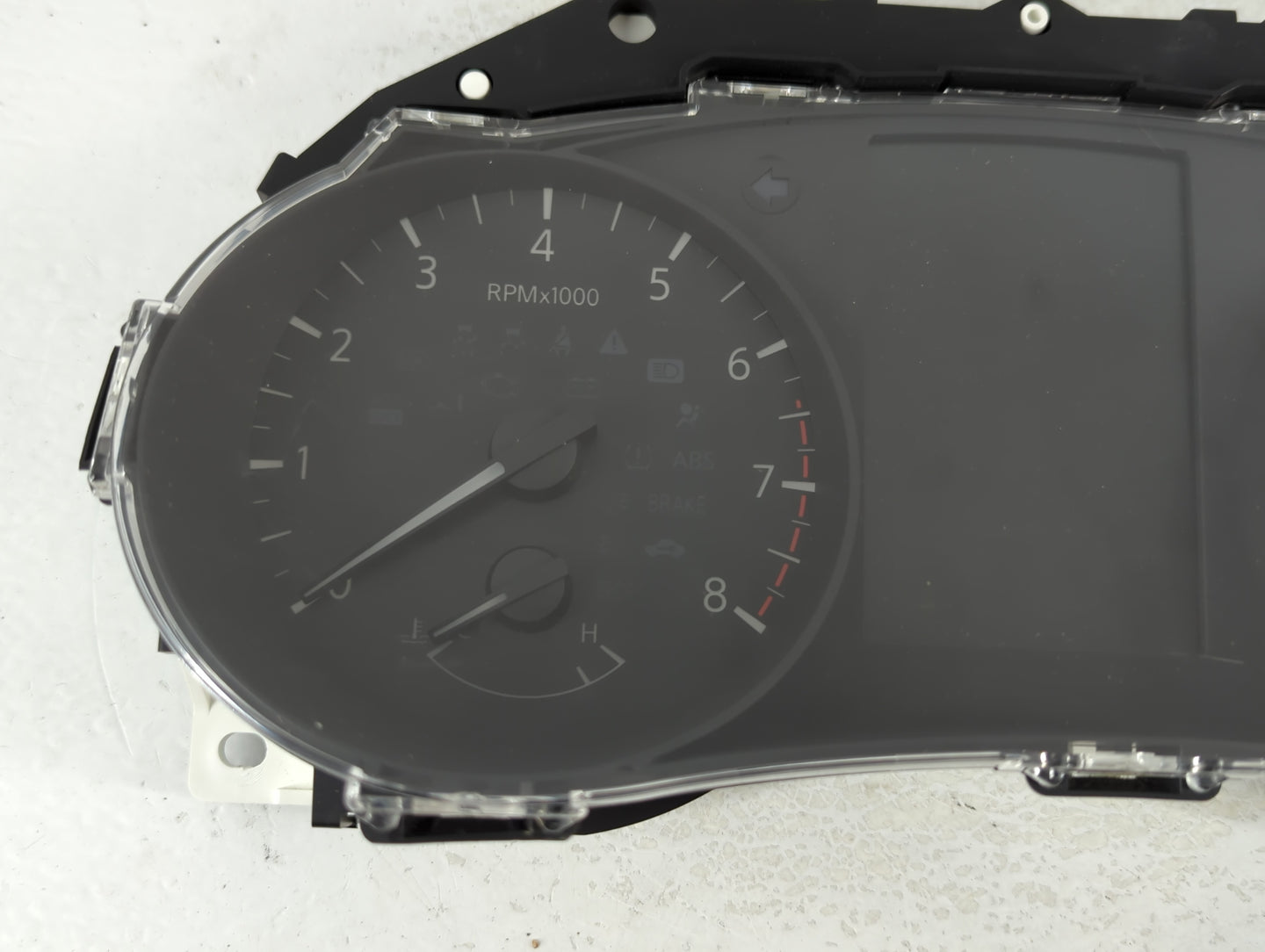 2017 Nissan Rogue Instrument Cluster Speedometer Gauges P/N:7FR0A/XUP5 Fits OEM Used Auto Parts - Oemusedautoparts1.com