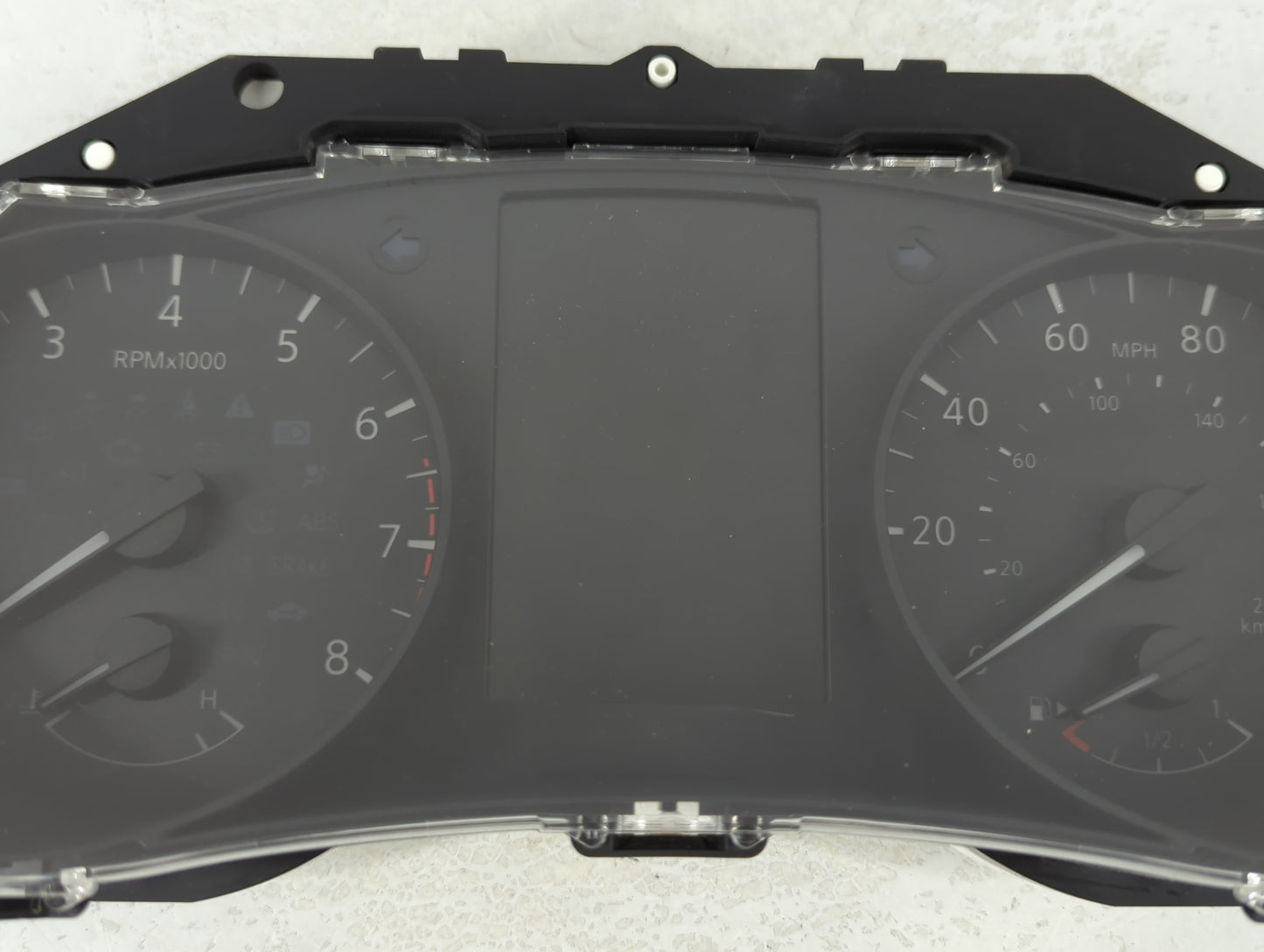 2017 Nissan Rogue Instrument Cluster Speedometer Gauges P/N:7FR0A/XUP5 Fits OEM Used Auto Parts - Oemusedautoparts1.com