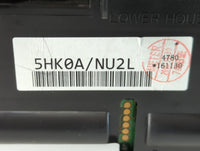 2017 Nissan Rogue Instrument Cluster Speedometer Gauges P/N:NU2L 5HK0A Fits OEM Used Auto Parts - Oemusedautoparts1.com