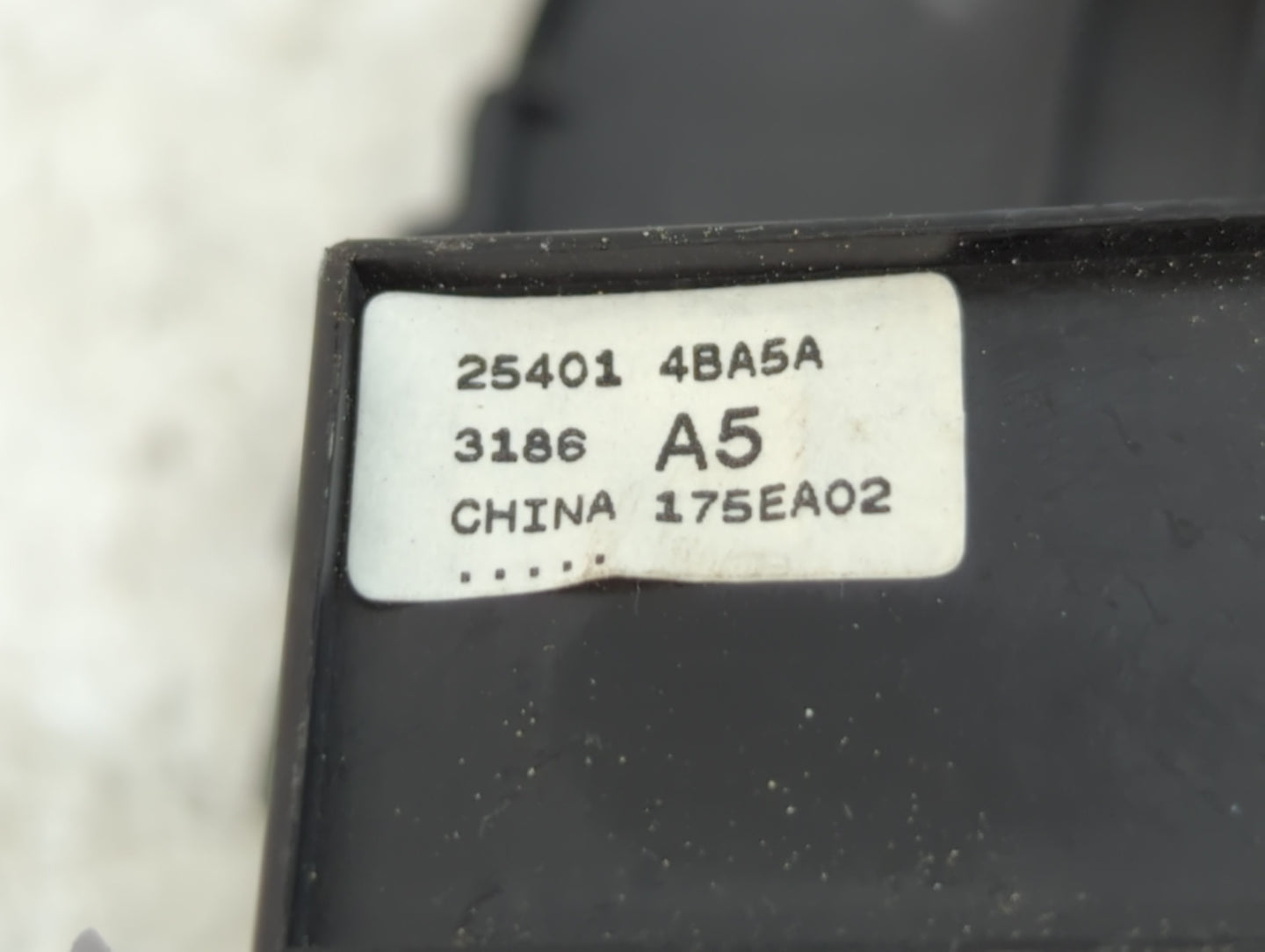2016-2020 Nissan Rogue Master Power Window Switch Replacement Driver Side Left P/N:25401 4BA5A Fits OEM Used Auto Parts - Oe