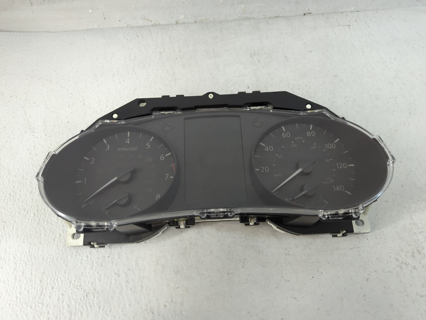 2017 Nissan Rogue Instrument Cluster Speedometer Gauges P/N:5HS0A/VZ78 Fits OEM Used Auto Parts - Oemusedautoparts1.com