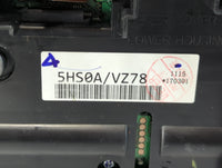 2017 Nissan Rogue Instrument Cluster Speedometer Gauges P/N:5HS0A/VZ78 Fits OEM Used Auto Parts - Oemusedautoparts1.com