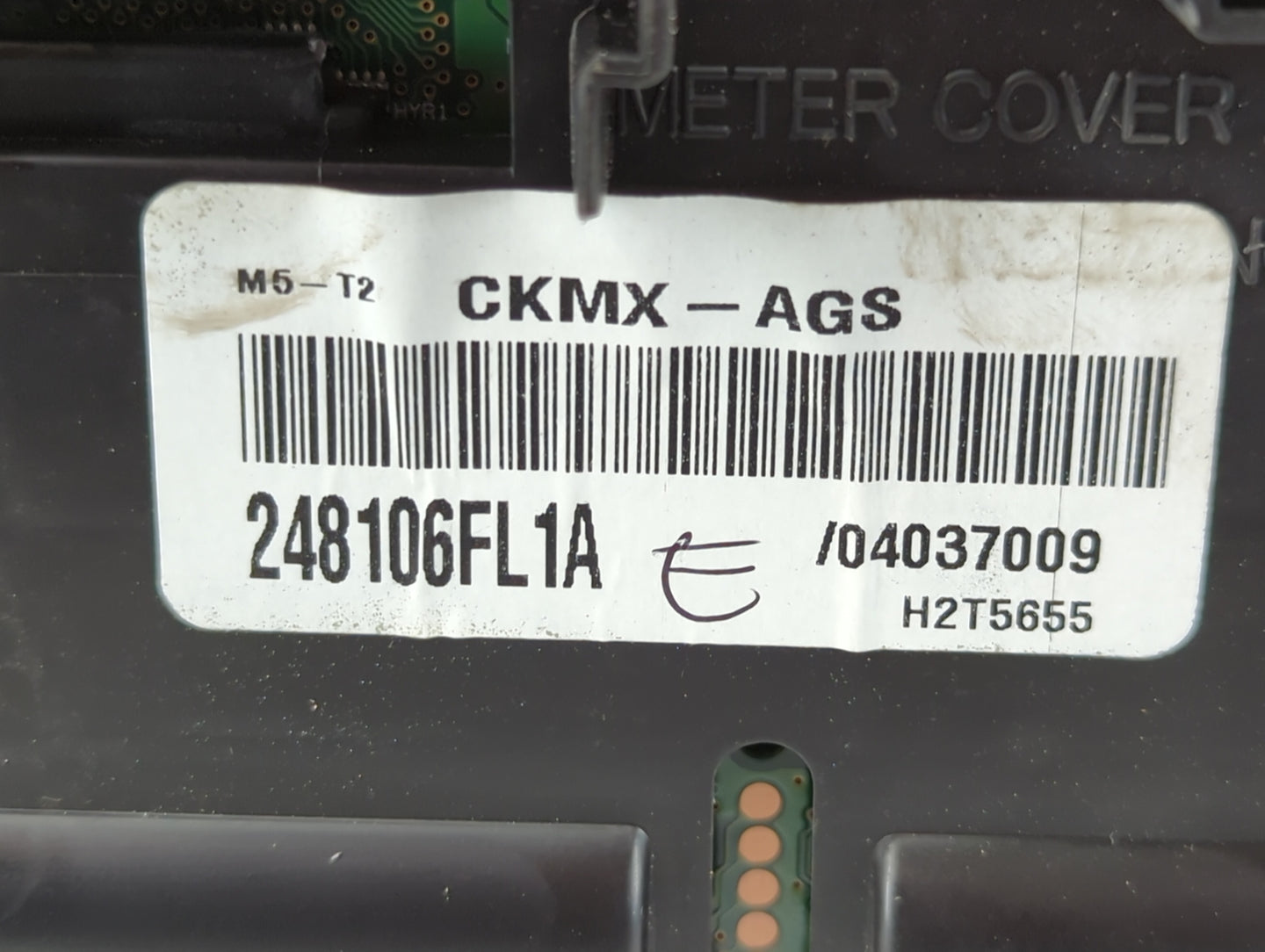 2017 Nissan Rogue Instrument Cluster Speedometer Gauges P/N:248106FL1A Fits OEM Used Auto Parts - Oemusedautoparts1.com