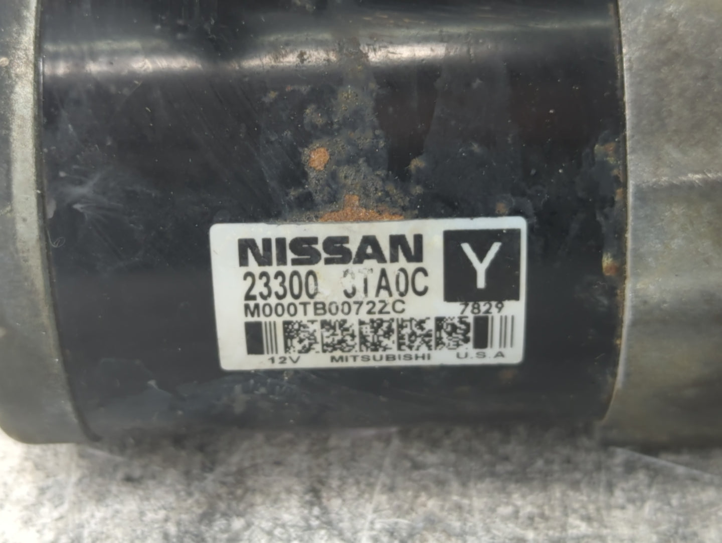 2015-2020 Nissan Rogue Car Starter Motor Solenoid OEM P/N:23300 0TA0C Fits Fits 2015 2016 2017 2018 2019 2020 OEM Used Auto 