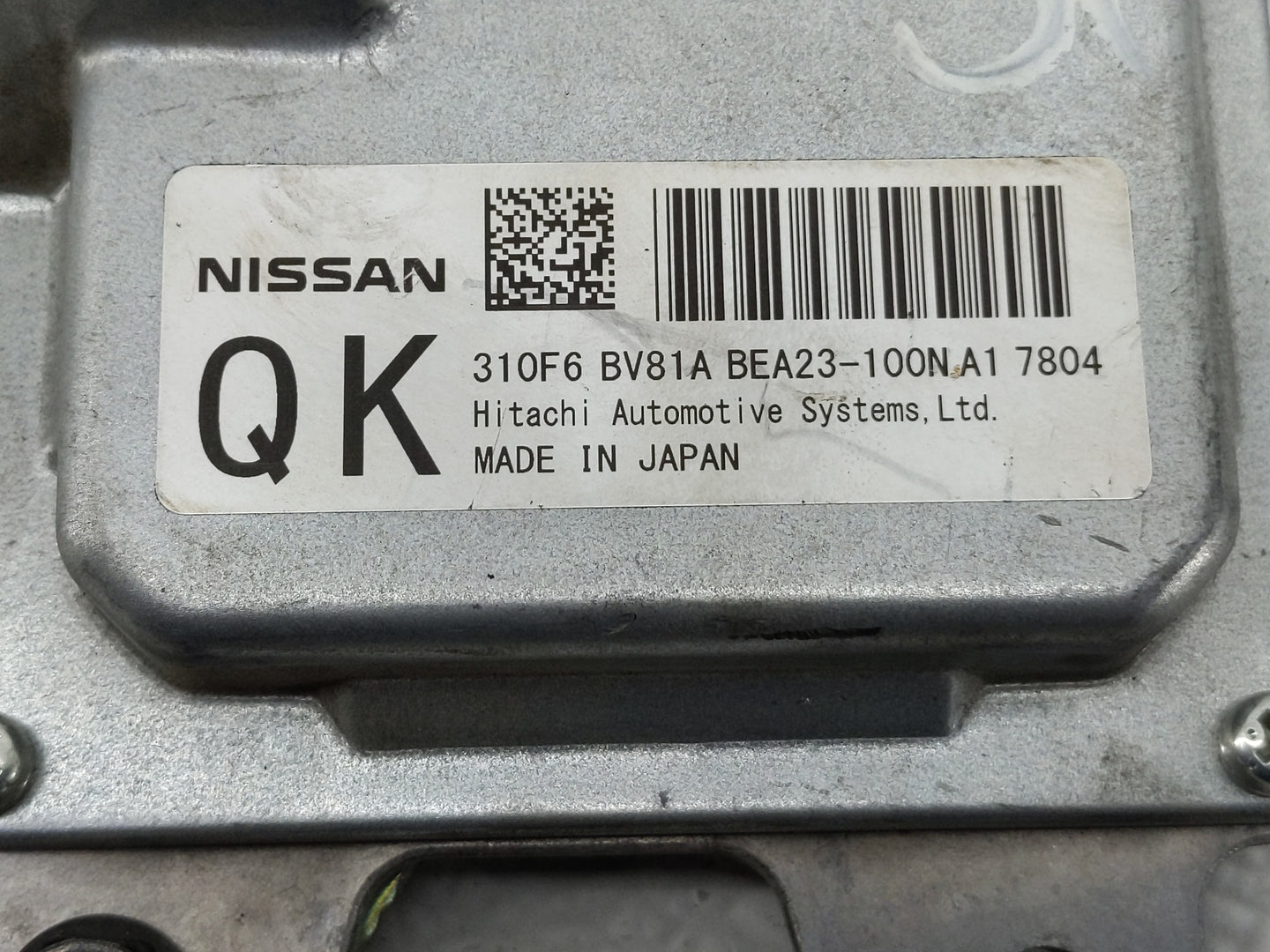2017 Nissan Rogue Sport PCM Engine Control Computer ECU ECM PCU OEM P/N:310F6 BV81A BEA23-100N BEA23-100N Fits OEM Used Auto