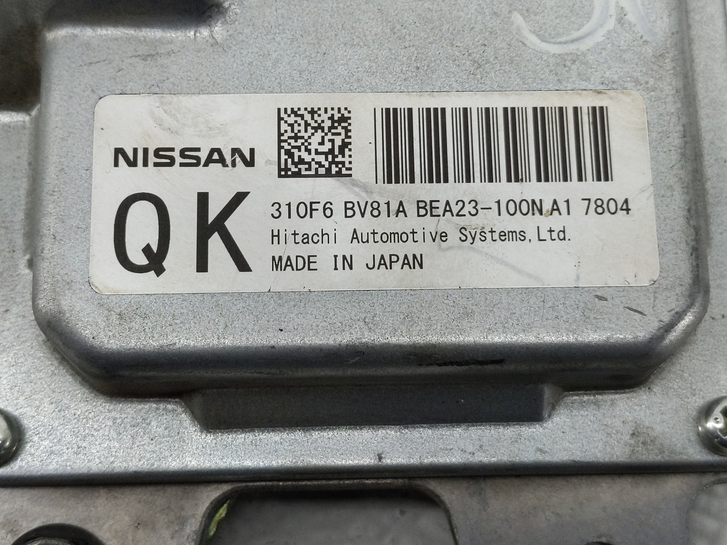2017 Nissan Rogue Sport PCM Engine Control Computer ECU ECM PCU OEM P/N:310F6 BV81A BEA23-100N BEA23-100N Fits OEM Used Auto