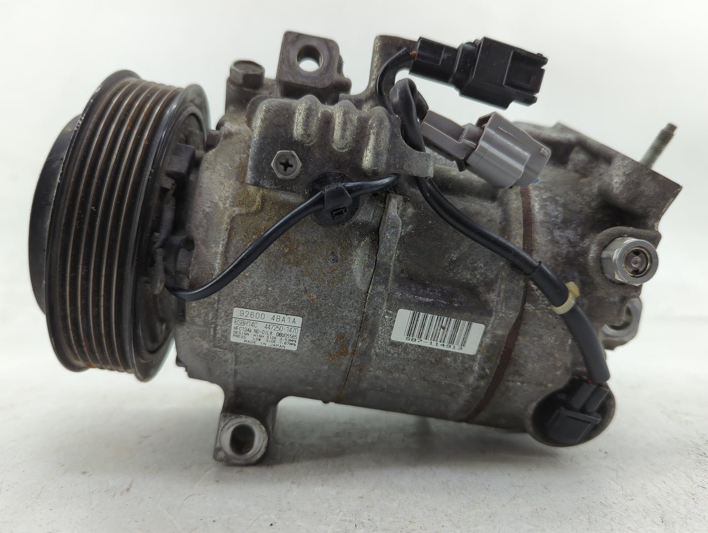 2017-2018 Nissan Rogue Sport Air Conditioning A/c Ac Compressor Oem - Oemusedautoparts1.com