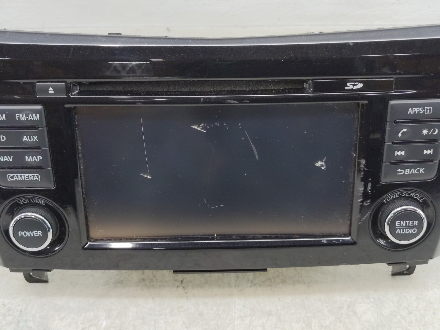 2017 Nissan Rogue Sport Radio AM FM Cd Player Receiver Replacement P/N:259156MA0A 7 515 750 068 Fits OEM Used Auto Parts - O