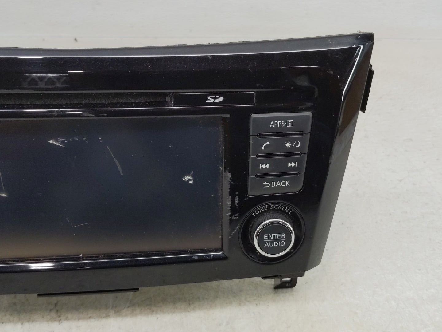 2017 Nissan Rogue Sport Radio AM FM Cd Player Receiver Replacement P/N:259156MA0A 7 515 750 068 Fits OEM Used Auto Parts - O