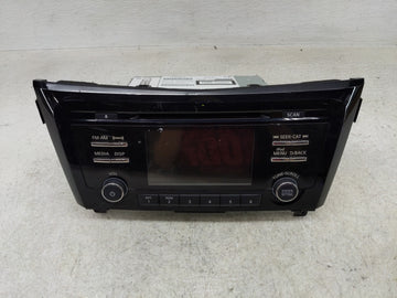 2017-2018 Nissan Rogue Sport Radio AM FM Cd Player Receiver Replacement P/N:28185 6MA0A Fits Fits 2017 2018 OEM Used Auto Pa