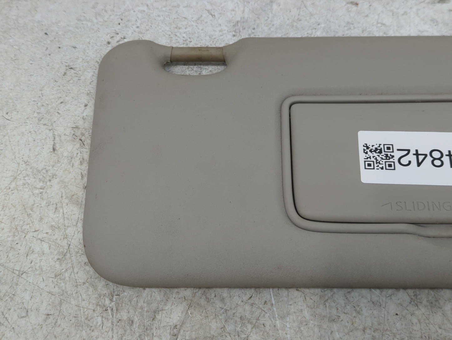 2017-2018 Nissan Rogue Sport Sun Visor Shade Replacement Passenger Right Mirror Fits Fits 2017 2018 OEM Used Auto Parts - Oe