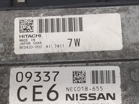 2017 Nissan Rogue Sport PCM Engine Control Computer ECU ECM PCU OEM P/N:NEC018-655 Fits OEM Used Auto Parts - Oemusedautopar