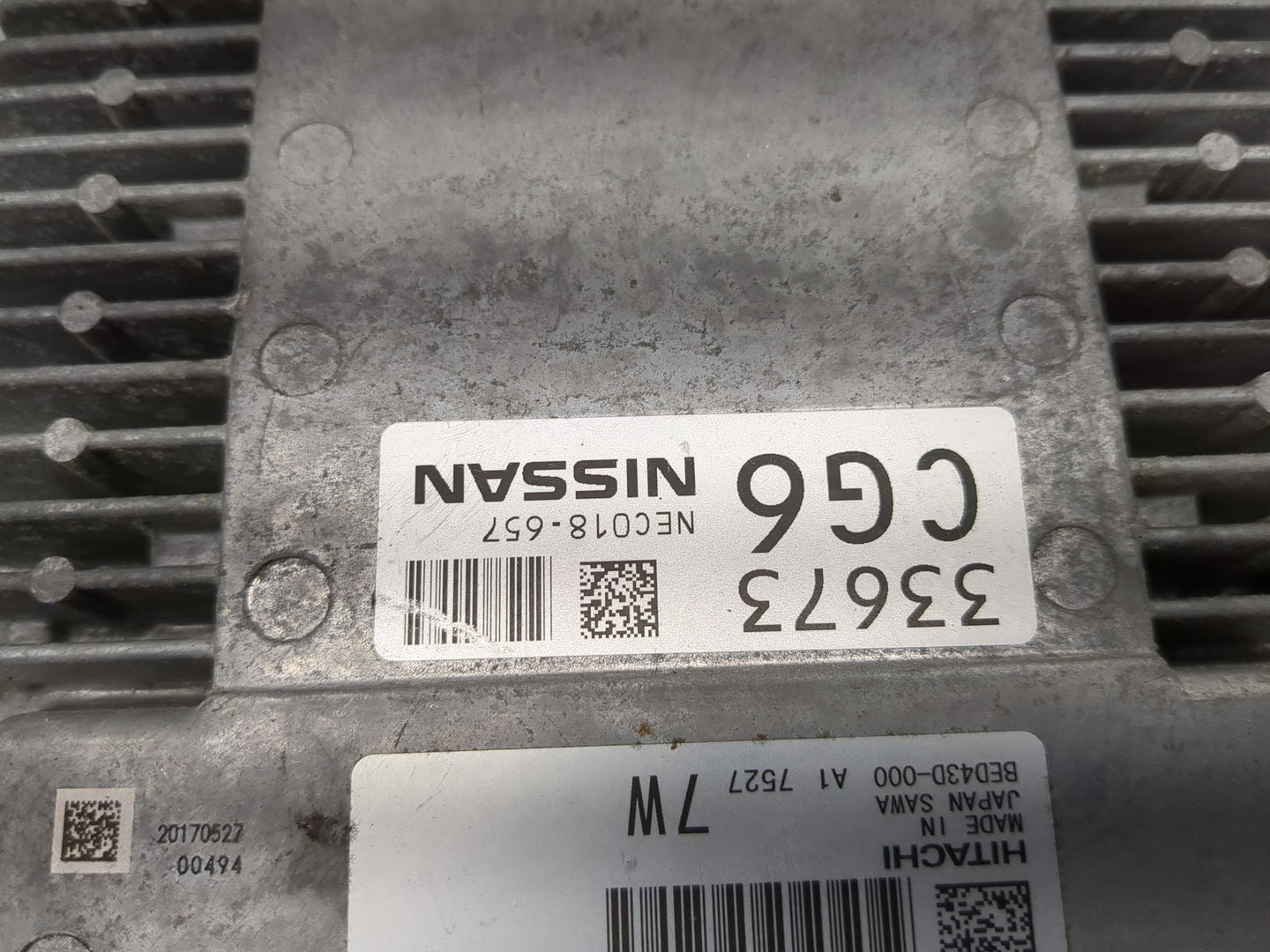 2017 Nissan Rogue Sport PCM Engine Control Computer ECU ECM PCU OEM Fits OEM Used Auto Parts - Oemusedautoparts1.com