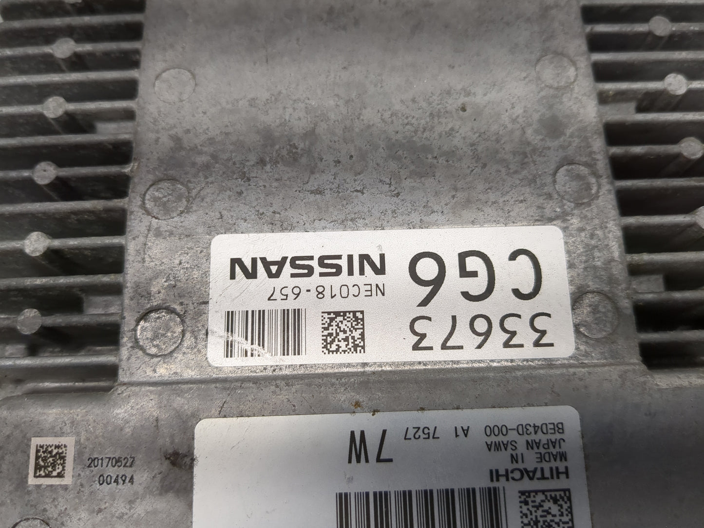 2017 Nissan Rogue Sport PCM Engine Control Computer ECU ECM PCU OEM Fits OEM Used Auto Parts - Oemusedautoparts1.com