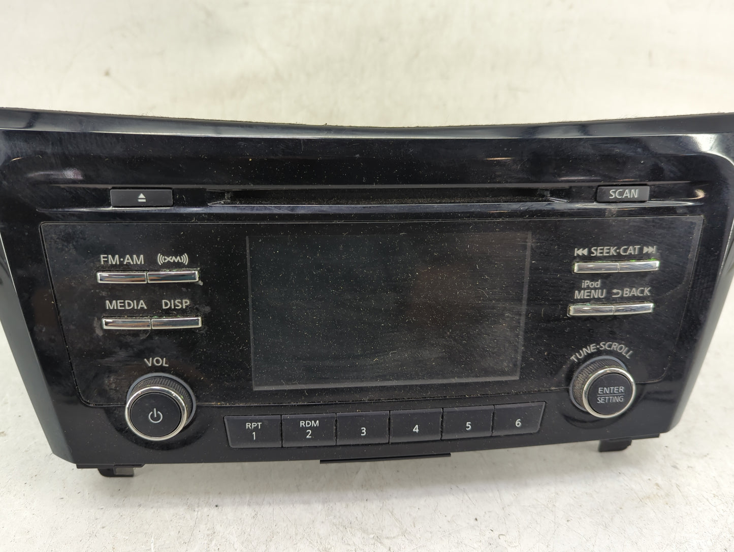 2017-2018 Nissan Rogue Sport Radio AM FM Cd Player Receiver Replacement P/N:28185 6MA0A Fits Fits 2017 2018 OEM Used Auto Pa