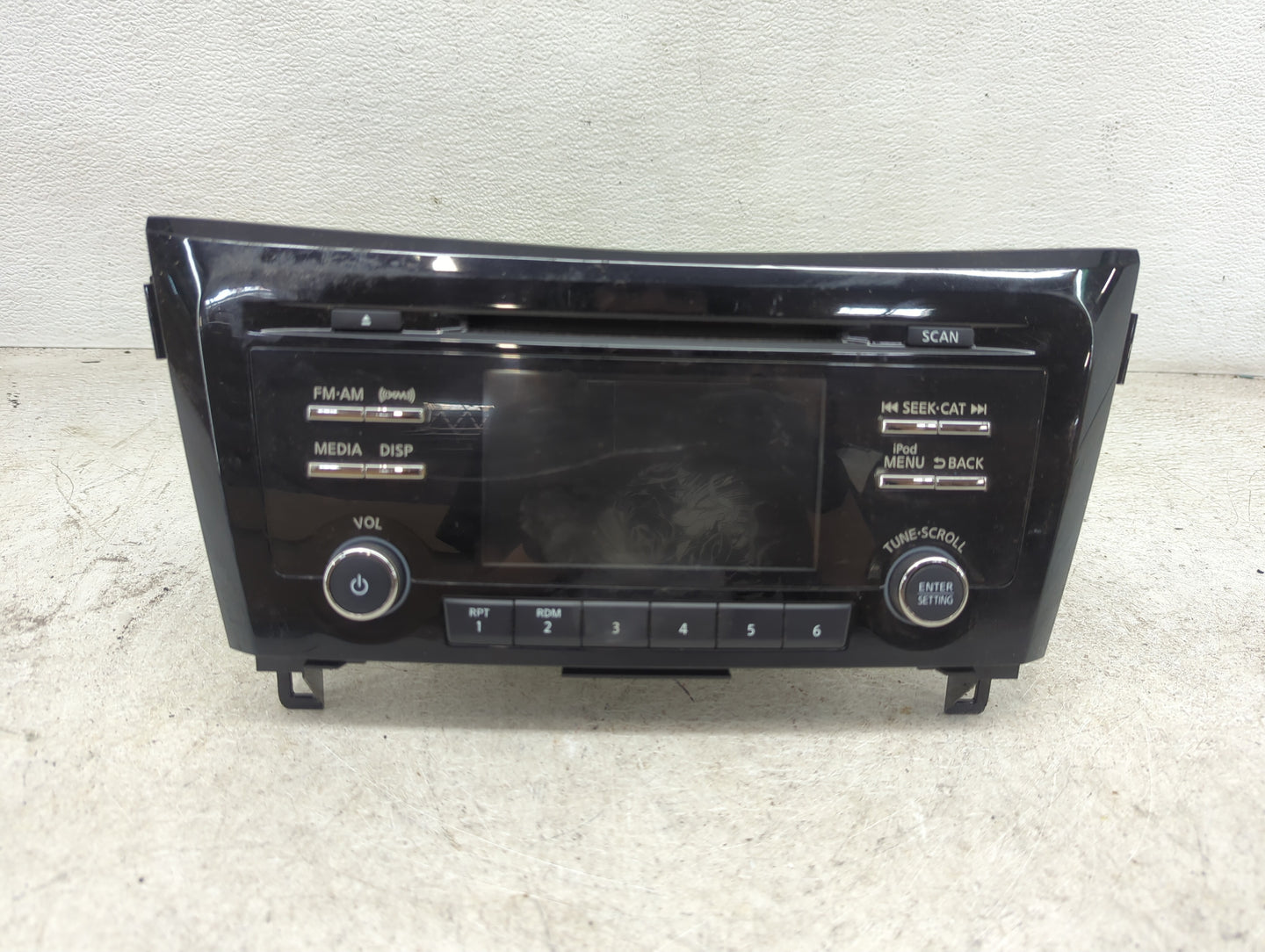 2017-2018 Nissan Rogue Sport Radio AM FM Cd Player Receiver Replacement P/N:281856MA0A CV-CN57N0AD Fits Fits 2017 2018 OEM U