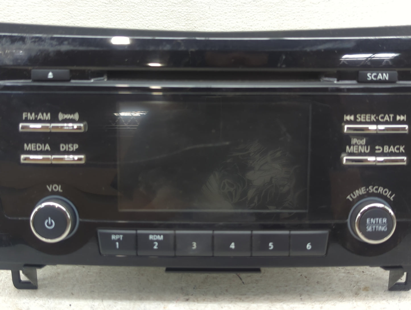 2017-2018 Nissan Rogue Sport Radio AM FM Cd Player Receiver Replacement P/N:281856MA0A CV-CN57N0AD Fits Fits 2017 2018 OEM U