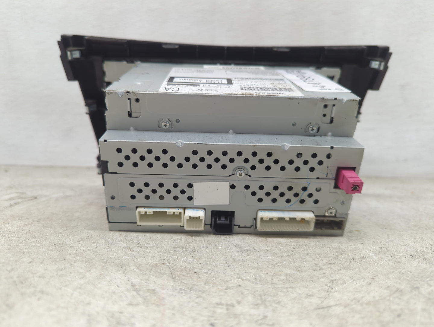 2017-2018 Nissan Rogue Sport Radio AM FM Cd Player Receiver Replacement P/N:281856MA0A CV-CN57N0AD Fits Fits 2017 2018 OEM U