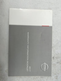 2017 Nissan Rogue Sport Owners Manual Book Guide P/N:OM17E00J11U0 T00UM-6MA1D, LL17EA NALLU3 OEM Used Auto Parts - Oemusedau