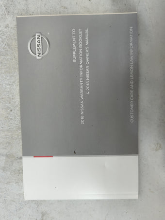 compare product 2017 Nissan Rogue Sport Owners Manual Book Guide P/N:LL18EA NALLU2 OEM Used Auto Parts