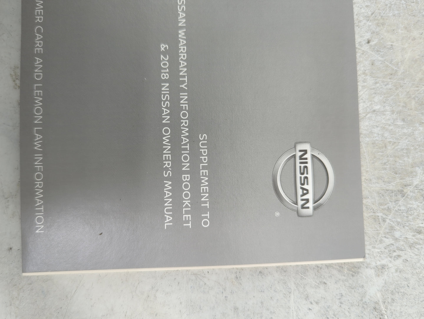 2017 Nissan Rogue Sport Owners Manual Book Guide P/N:LL18EA NALLU2 OEM Used Auto Parts - Oemusedautoparts1.com