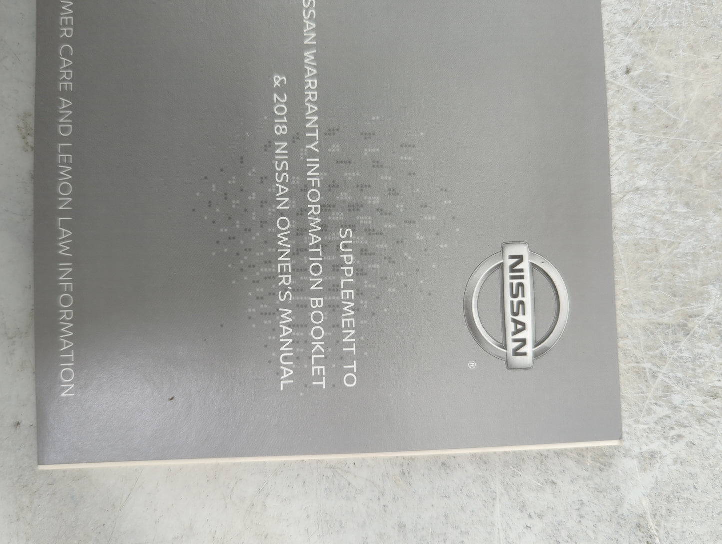 2017 Nissan Rogue Sport Owners Manual Book Guide P/N:LL18EA NALLU2 OEM Used Auto Parts - Oemusedautoparts1.com