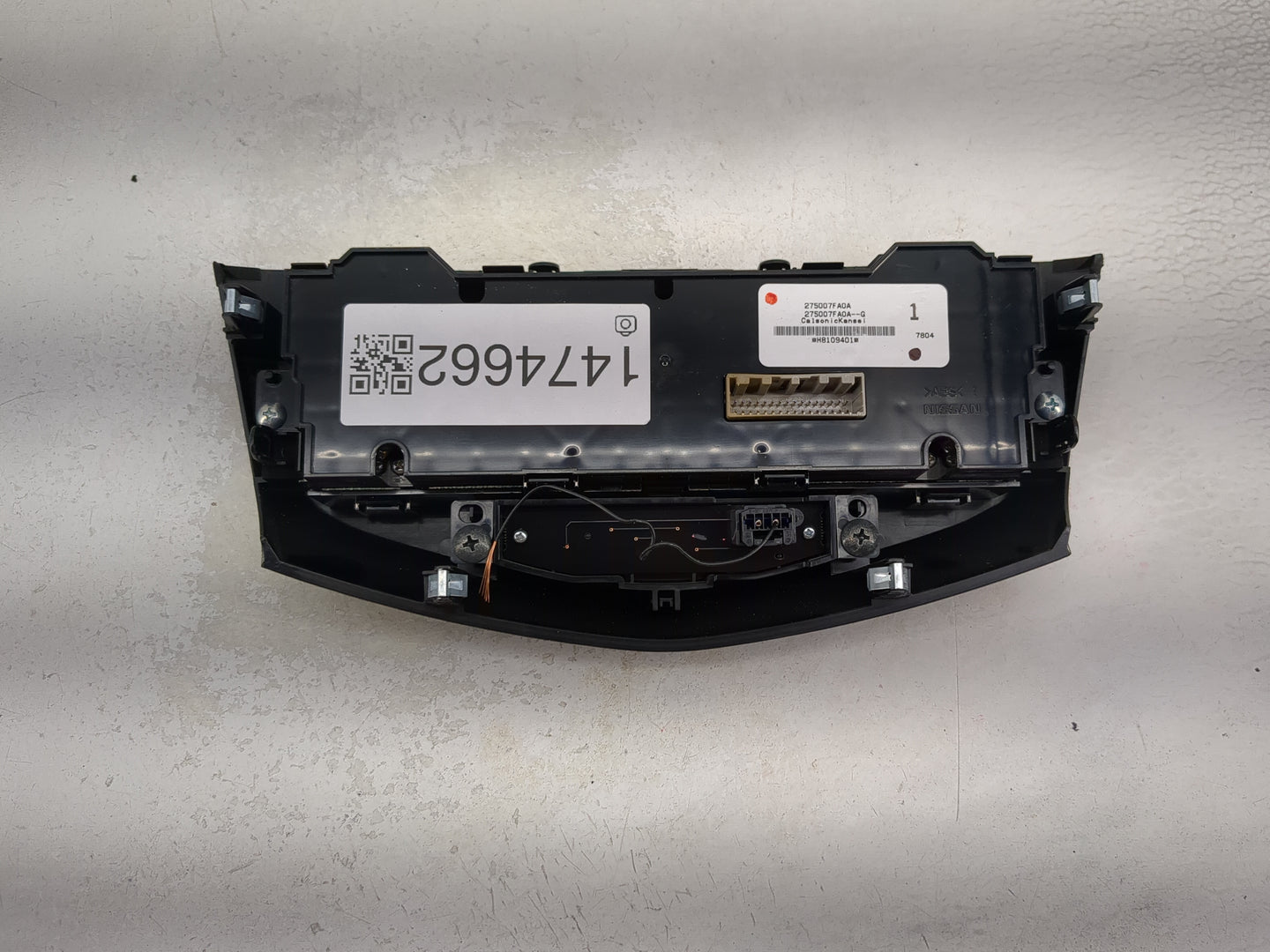 2017-2022 Nissan Rogue Sport Climate Control Module Temperature AC/Heater Replacement P/N:275007FA0A 275007FA0A--G Fits OEM 