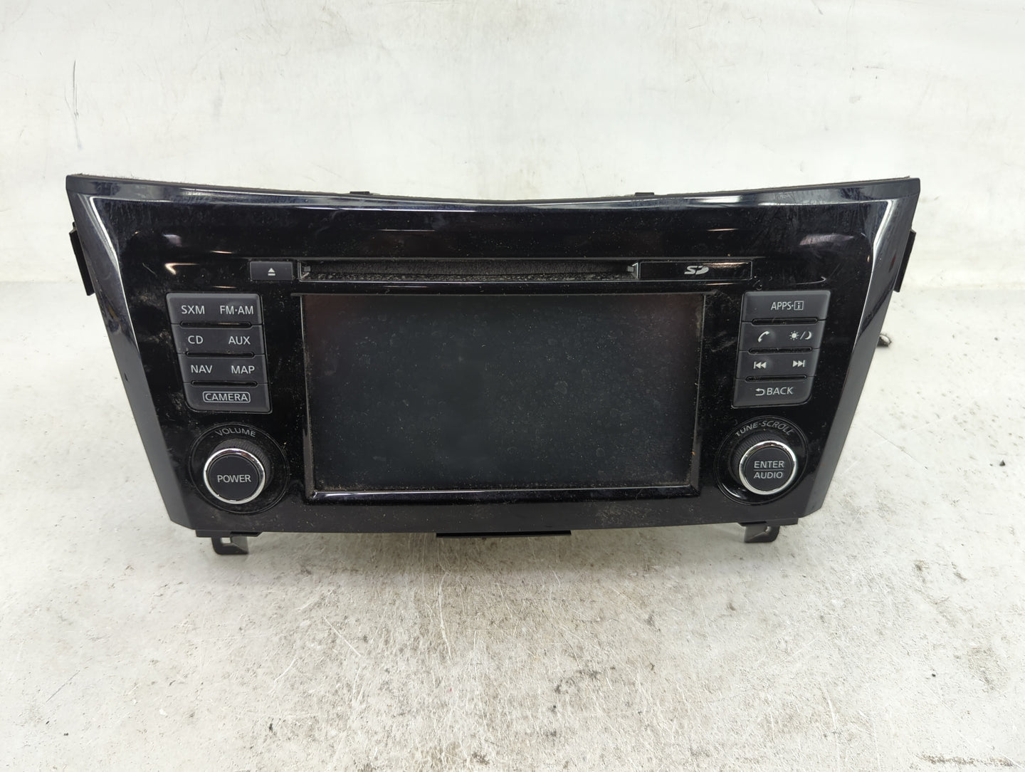 2017 Nissan Rogue Sport Radio AM FM Cd Player Receiver Replacement P/N:7515750068 259156MA0A, LCN2K70B10, 9595A-LCN2K70B10 F