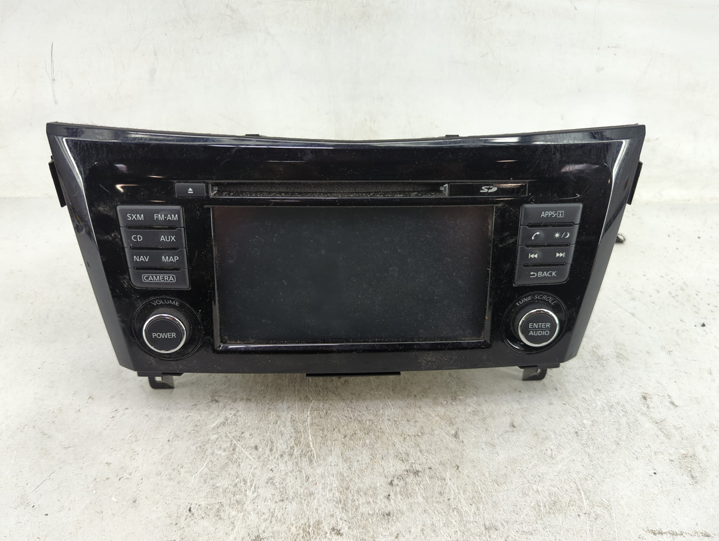 2017 Nissan Rogue Sport Radio AM FM Cd Player Receiver Replacement P/N:7515750068 259156MA0A, LCN2K70B10, 9595A-LCN2K70B10 F