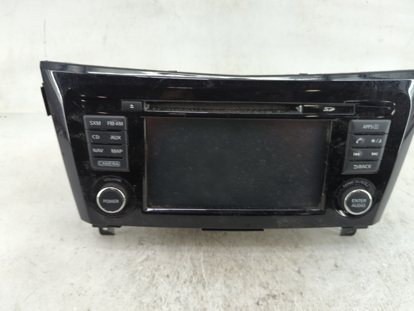 2017 Nissan Rogue Sport Radio AM FM Cd Player Receiver Replacement P/N:7515750068 259156MA0A, LCN2K70B10, 9595A-LCN2K70B10 F